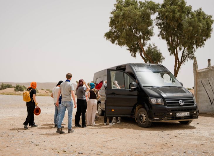 groepsreis Marokko - minibus - Travel Around